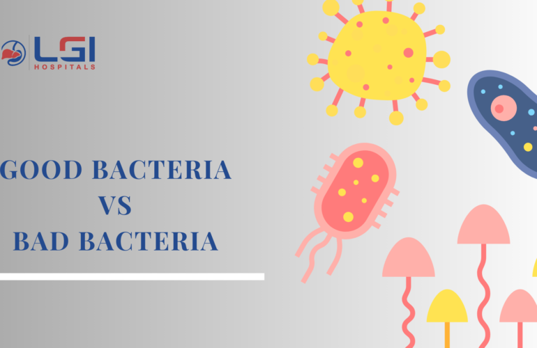 Good bacteria vs bad bacteria