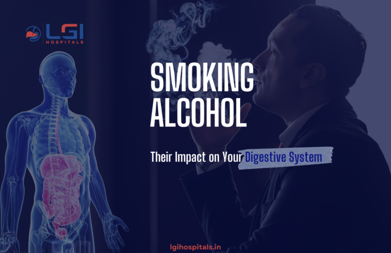 Smoking and alcohol effects on digestion