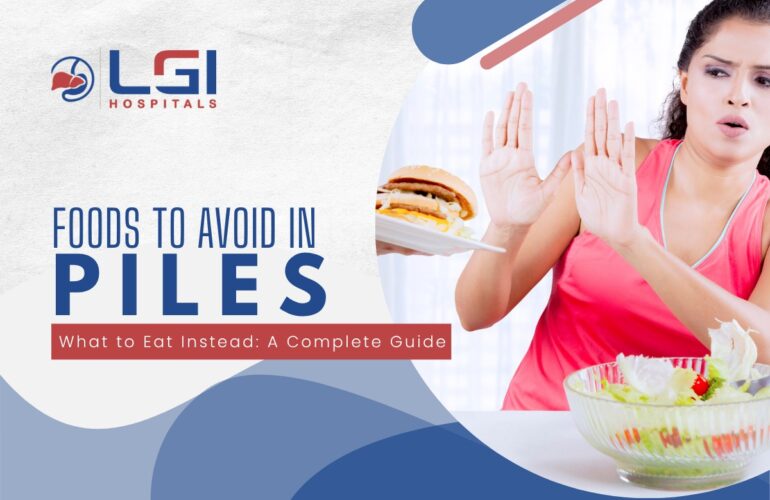 Foods to avoid in piles