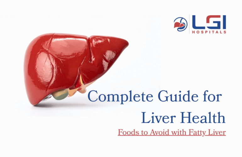 Foods to Avoid with Fatty Liver