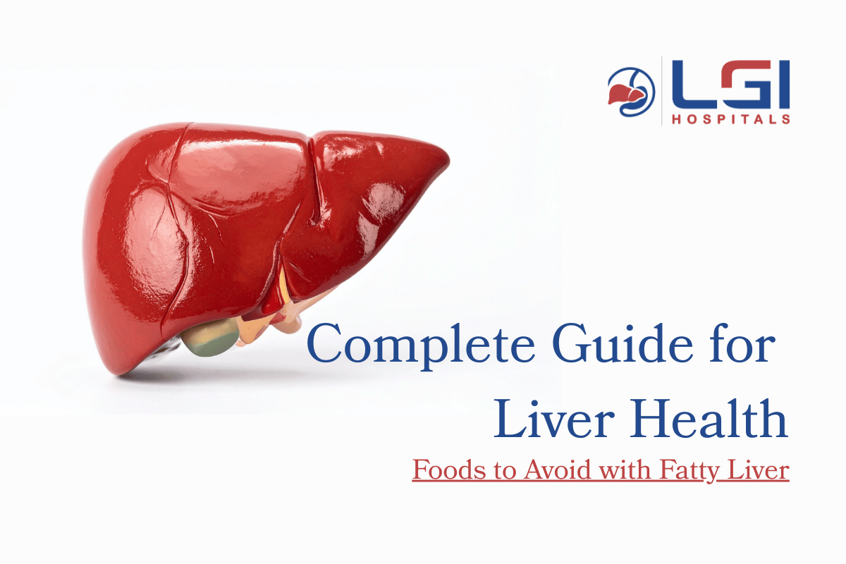 Foods to Avoid with Fatty Liver