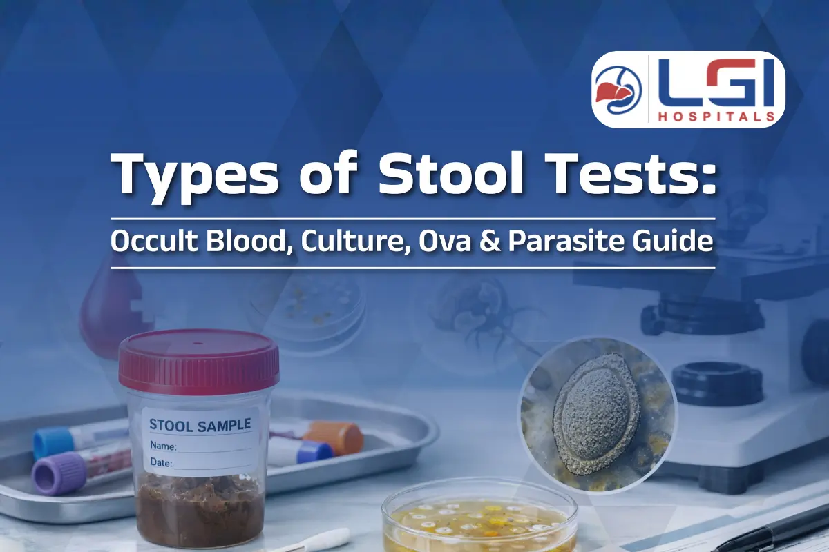 types of stool tests