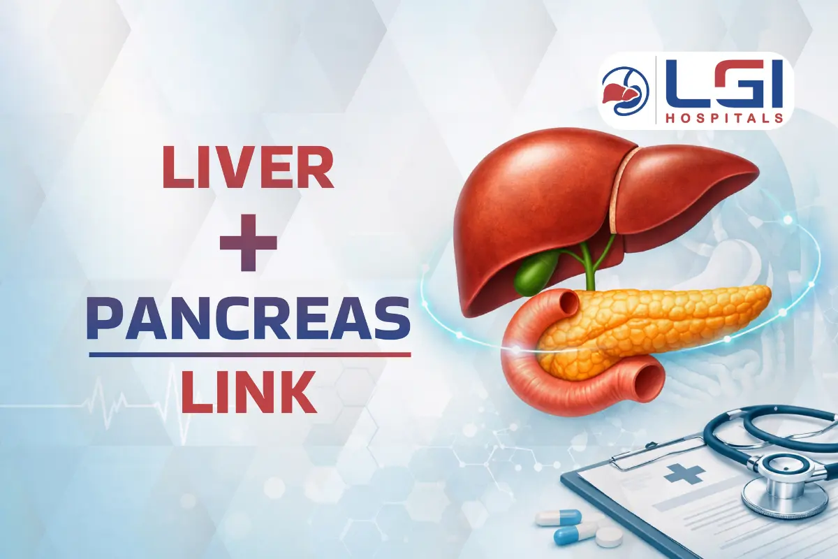 liver and pancreas