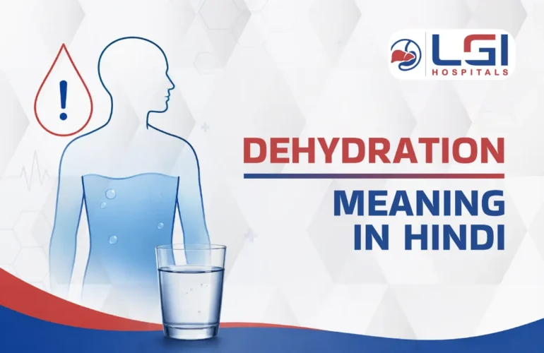 dehydration meaning in hindi