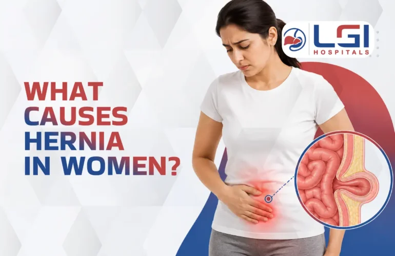 Hernia causes in women