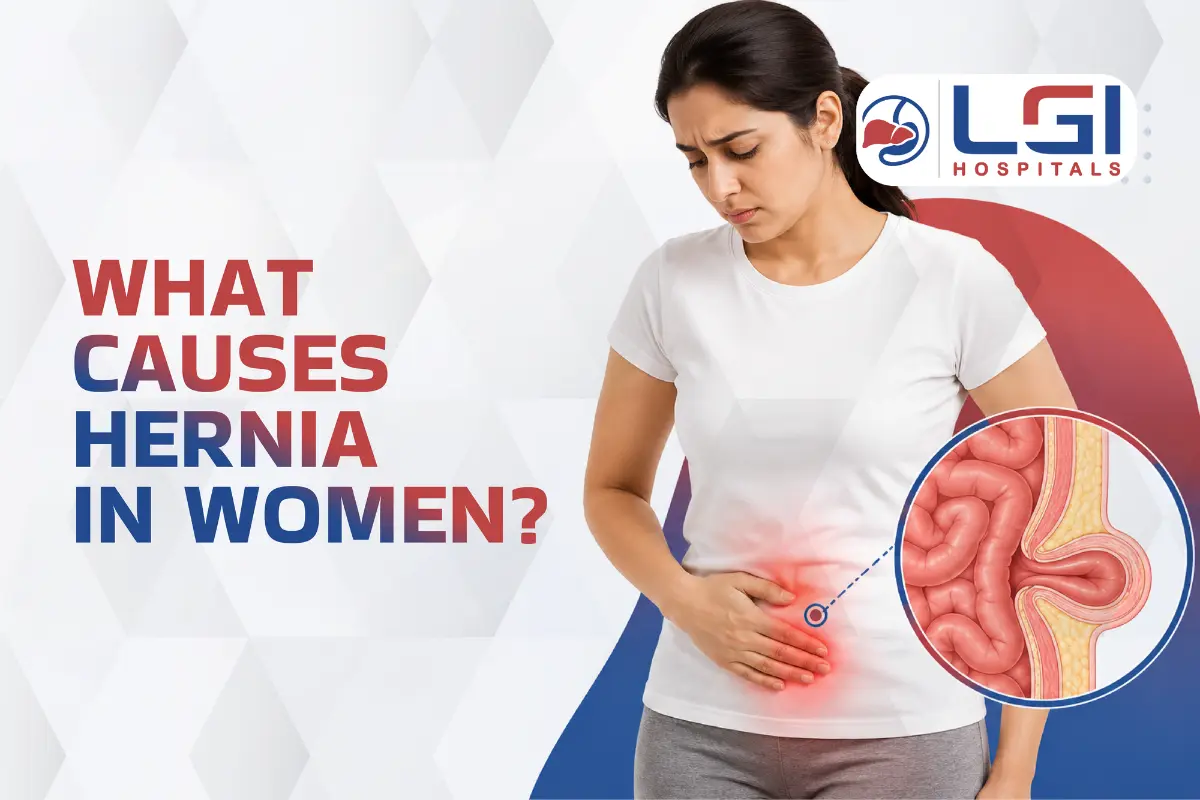Hernia causes in women