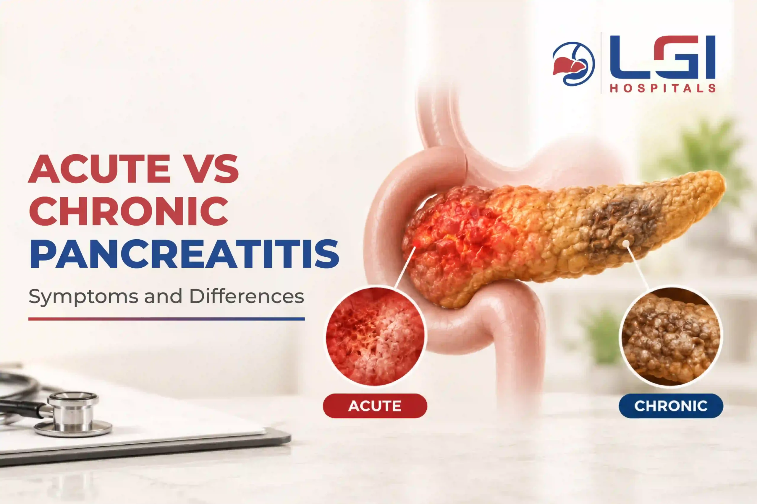 Acute vs Chronic Pancreatitis