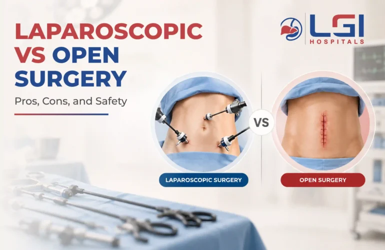 laparoscopic vs open surgery