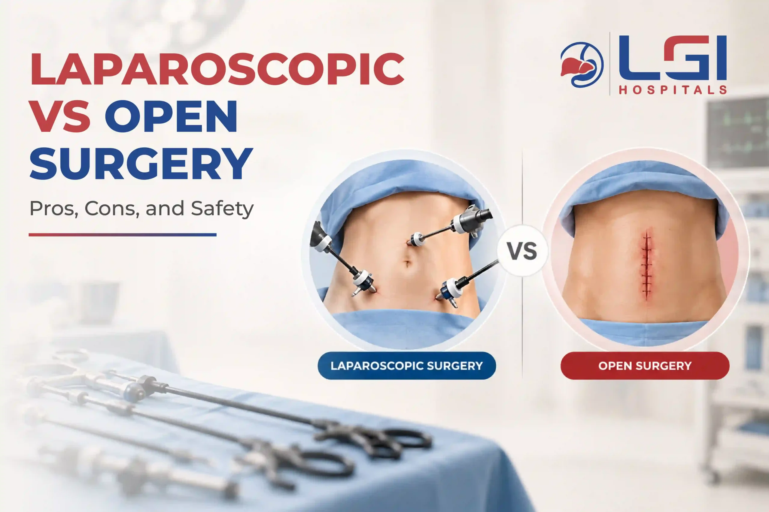 laparoscopic vs open surgery