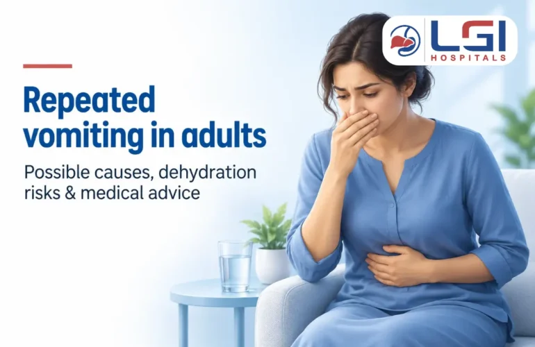 repeated vomiting in adults